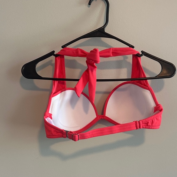 Venus “Sensational Push-up” Sunset Pink (Coral)  Halter Bikini - Picture 4 of 6